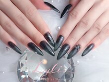 ライリス(Lylis)/クリアブラック×スタッズ