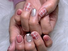 ブラン(BULAN)/チェックネイル