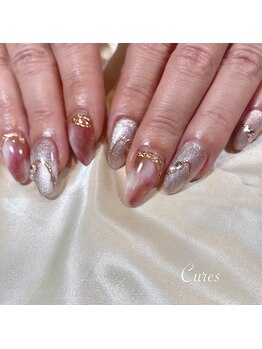 キュアーズ ネイル(CURES NAIL)/マグネット×ミラー