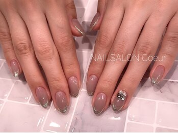 クール(Coeur)/グラデーション＆ビジュー￥9350