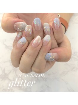 ネイルサロン グリッター(NAIL SALON glitter)/キラキラネイル