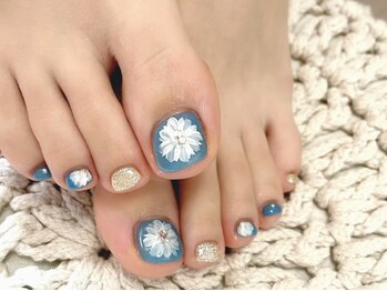 ネイルグラマラス 西新井店/《持ち込み》フットネイル　人気