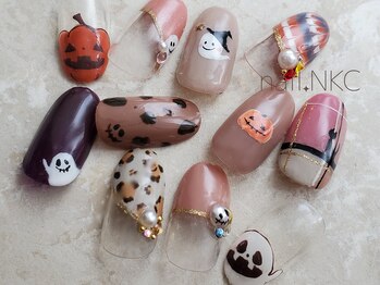 NKC/ハロウィンアートネイル