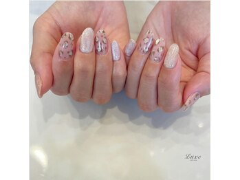 ネイルサロンリュクス (nailsalon Luxe)/スキントーンレオパード