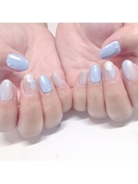 持ち込みアート/水滴ネイル