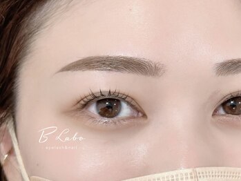 ビーラボ(BLabo)/まつ毛パーマ+アイブロウwax脱毛
