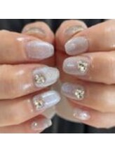 ネイルサロン エーナイン 札幌月寒店/マグネットワンカラー＊