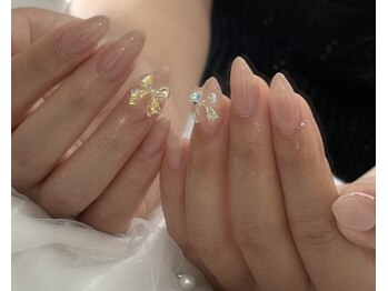 サロン ミミ(SALON MIMI)/ちゅるんカラーにリボン