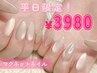 【ご新規様平日限定】当店1番人気マグネットネイル　¥4980→¥3980