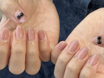 リルネイル(lerunail)/ワンカラー＋有料パーツ