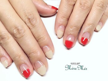 メールメール 和光市本店(MereMer)/ハーフフレンチネイル