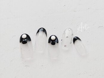 定額ネイルデザインB　¥7500