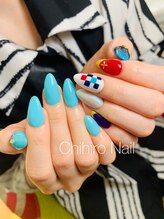 チヒロネイル/甲斐田晴をモチーフにしたネイル