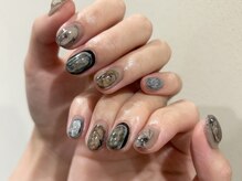 チルダ(tilde)/滲みインクぷっくりアート