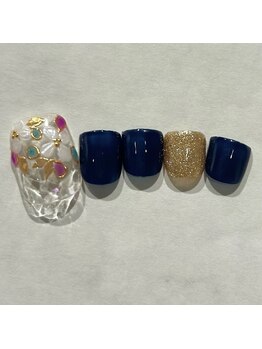 ニーマルニ ザ ビューティー(202 the beauty)/フットジェルデザイン