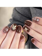 バイムーンサロン(By Moon Salon)/秋チェック可愛い韓国デザイン