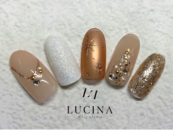 H-857大人上品クリスマスネイル