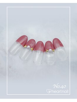 はあとねいる 京田辺店/ハンドネイル：No.40