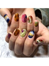 個性的ニュアンスネイル☆