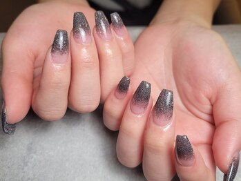 エムユーファイブネイル(MU5-nail)/【スカルプ】ラメグラデーション