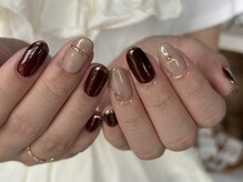 リノ(lino)/ボルドーネイル 9/17