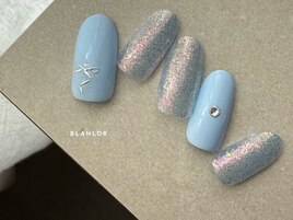 リボン×キラキラ