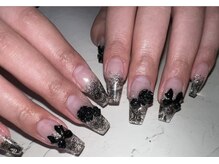 ホログラム ロッポンギ(HOLOGRAM ROPPONGI)/クリアレースネイル