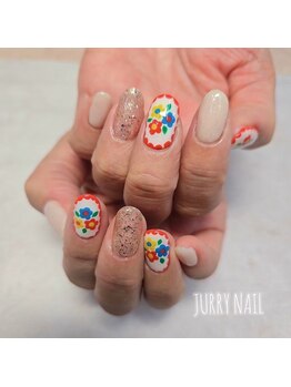 ジュリーネイル 所沢店/お花アート