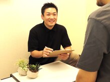 バランスマッサージ(BALANCE MASSAGE)の雰囲気（丁寧なカウンセリングでお身体の状態を確認します）