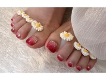 ソワン(SOIN)/フットグラデネイル★6500yen