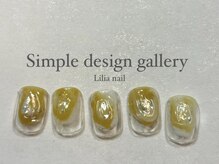 リリア ネイルサロン(Lilia Nail Salon)/#simple design