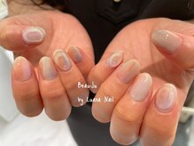 ボージュ バイ ルアナネイル(BeauJu by Luana Nail)/淡色もやもや
