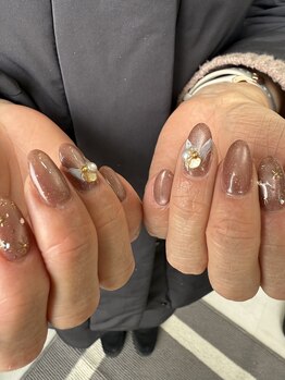 タグネイル(tag nail.)/monthly art design 4本