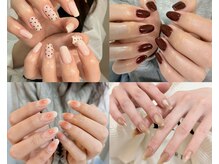 ネイルメニューが豊富★#ワンカラー#マグネット#チーク#アート