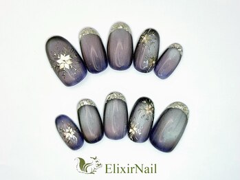 エリクサーネイル 渋谷(Elixir Nail)/定額bカジュアル/クーポン使用