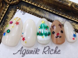 【クリスマスネイル】