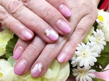 プルミエ ネイル(Premier Nail)/お花アート☆定額ネイル