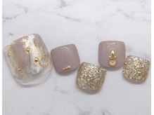 アルセア 上野御徒町店(Alcea)/フット　ニュアンス　キラキラ