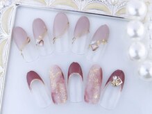 ビーケア 自由が丘店(B.care)/フレンチネイル￥6480