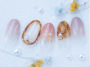 ネイルズガッシュ 武蔵小山店(NAILsGUSH)/*ニュアンスべっ甲*