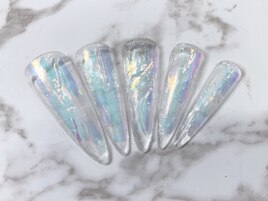 オーロラネイル長さ出し￥8800