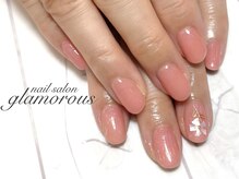 ネイルグラマラス 西新井店/《パラジェル》シンプルネイル