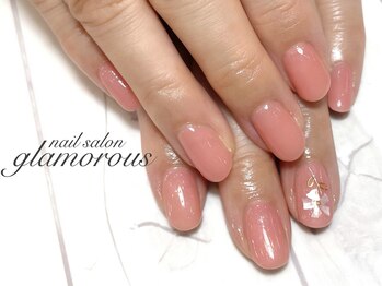 ネイルグラマラス 西新井店/《パラジェル》シンプルネイル