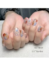 リルガーデン 新宿南口(Lil' Garden)/お呼ばれくすみブルーネイル