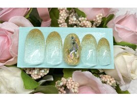 キラキラシェルネイル☆￥6,300