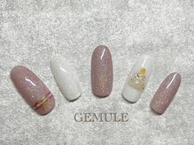 ネイルアンドアイラッシュ ジェムール 川越店(Nail&Eyelash GEMULE)/お正月限定デザイン