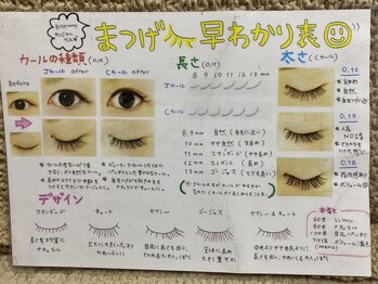 サロンアンドスクール ローズマリー (Salon&School Rosemary)/マツエクのデザイン♪