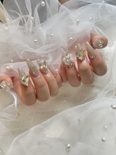 パピーネイル 北千住店(PUPPY NAIL)/綺麗め量産系ネイル☆