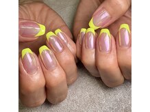 ネイルフレーバー(Nail Fravor)/¥9900 オーロラベースフレンチ