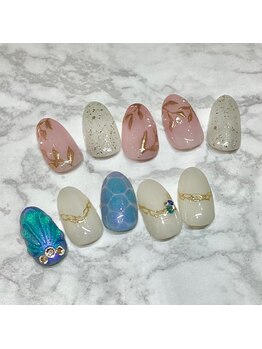 グリーディ(greedy)の写真/144種類のデザインを常備しています♪リラックスできる空間で、経験豊富なネイリストが丁寧に施術します。